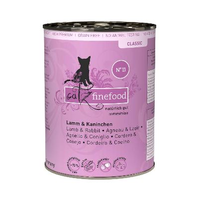 Catz finefood N° 11 Lamm & Kaninchen 400g