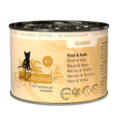 Catz finefood  N° 7 Rind & Kalb Classic 200g